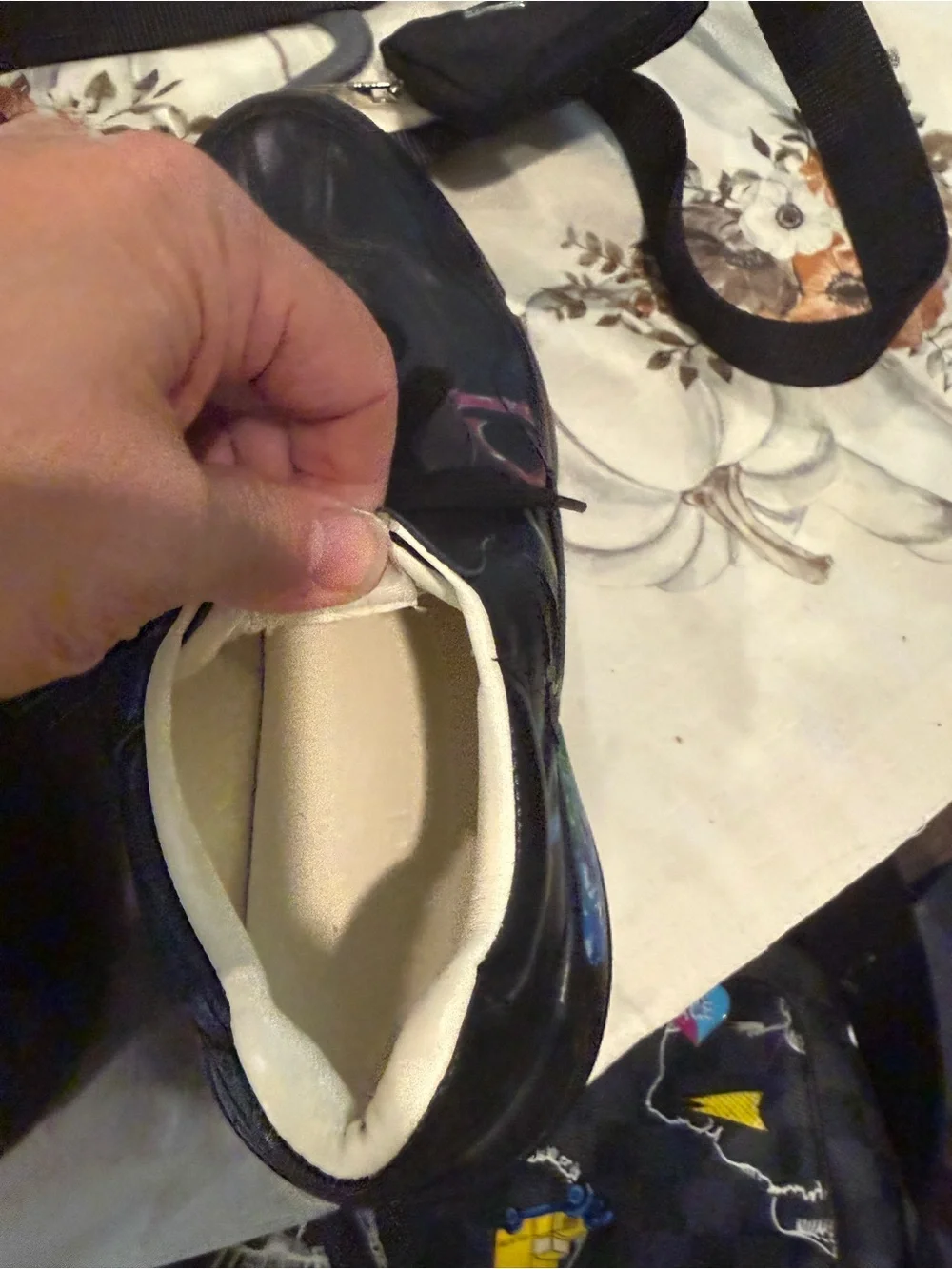 Gucci Black Leather Sneakers with Cream Lining